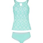 Bild von Tankini (2-tlg.Set) mit Prothesentasche aus recyceltem Polyamid